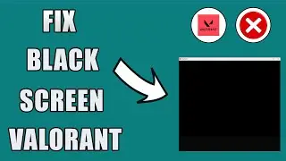 How To Fix Valorant Black Screen On Launch | Fix Black Screen Issue  | Quick & Easy Method