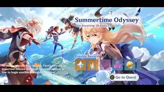 【Genshin Impact 】 Event Summer time Odyssey 