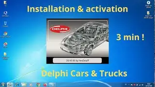 Tuto 2025 : Installer et activer Delphi Autocom DS150E cars trucks diagnostic