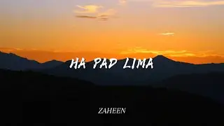 ZAHEEN - HA PAD LIMA (COVER)