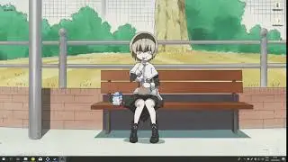 Loli eating bread MK3 [Animaded Wallpaper]