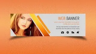 Web Banner Design Tutorial - Photoshop CC