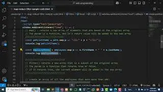 The Map, Reduce, and Filter Methods (JavaScript)