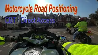 Motorcycle Road Positioning - CBT / Module 2
