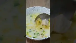 Неймовірний сирний суп🧀🥣 Рецепт вийде невдовзі на каналі🥰