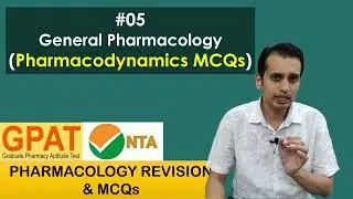 Pharmacodynamics MCQs for GPAT | Pharmacology Revision series for GPAT