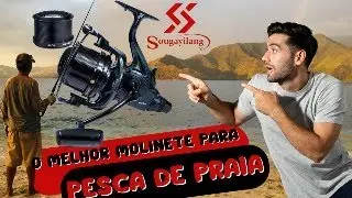 Beach Fishing Brothers Fishing (Sougayilang 9000 spinning reel).