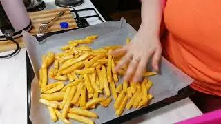 Ukusni pomfrit iz rerne