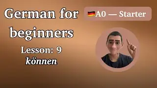 German for beginners A0 - lesson 9