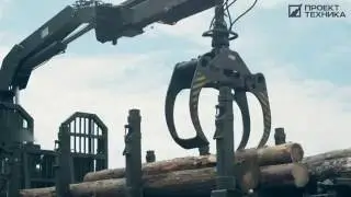 Войсковой мобильный лесопильный комплекс