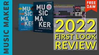 MAGIX Music Maker Free 2022 | First Look Review