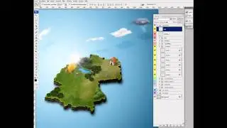 FREE 3D Map Generator - Photoshop Action