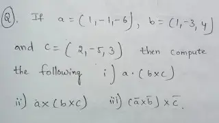 Product of Vectors chapter Problems important ||