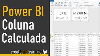 Power BI - Como criar uma Coluna Calculada