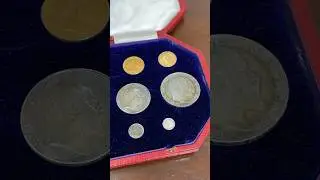A United Kingdom Edward VII AR & AV Specimen Coin Set! ✨ #coins #coinset #monies #auction #shorts