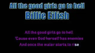Billie Eilish All the good girls go to hell Lyrics