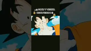 Goku y Vegeta discutiendo #anime #goku #vegeta #pelear #discussion #epic #viral #tonto #dbz #dbs