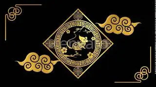 Chinese Zodiac Year Of The Rat | Motion Graphics - Envato elements