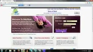 how to create free sms account (site2sms.com)