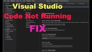 Visual Studio output/Terminal didn't work! || visual studio code terminal not working