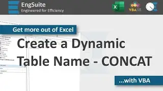 Create Automatic Table Names Using CONCAT()