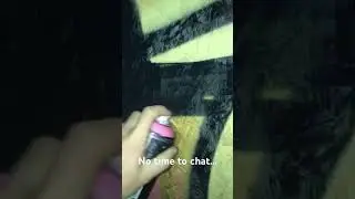 No time to chat with the police