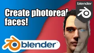 Create a photorealistic face in Blender 2.91!