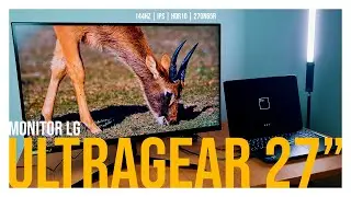 O melhor MONITOR de 27'' 144hz BARATO! | LG UltraGear 27GN65R
