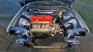 Officially Planted The K20A2 Swap Into My EF SEDAN