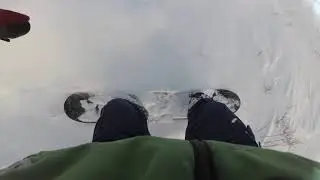 Хасаново, спуск с горы