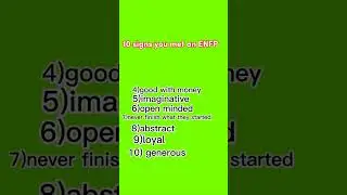 10 SIGNS THAT YOU MET AN ENFP 