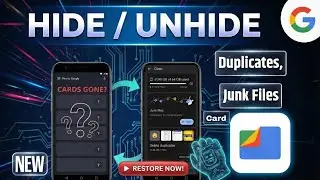 How to Hide or Unhide Duplicates Card in Files by Google App| 2026 New Update in Files App