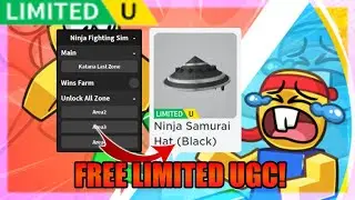 [FREE LIMITED UGC] Ninja Fighting Simulator Script • Auto Farm • Get The Best Katana [Roblox]