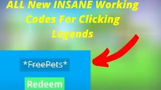ALL New INSANE Working Codes For Clicking Legends | June 2020