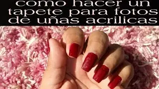 #Viral  #uñas #nailart #Dly - Como hacer un tapete para fotos de uñas acrilicas