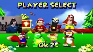 Beating Diddy Kong Racing With The Worst Character (Krunch)