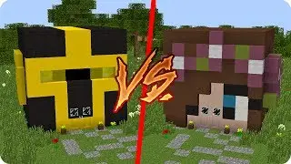CASA DE MASSI VS CASA DE MASSIA EN MINECRAFT 😍