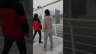 В Корее!!!  Смотрим на чайек 😊🕊