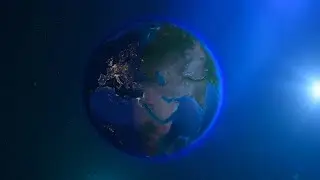 Earth's Radiant Glow: A Pixar-Inspired Worldview.