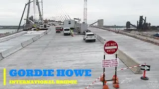 Gordie Howe International Bridge Construction [4K]