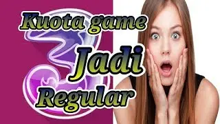 Cara ubah kuota game jadi regular