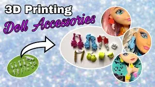 3D resin printing doll accessories?? Here’s how I do it!!