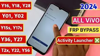 Boom 🔥 All Vivo Android 12 FRP Bypass - Reset Not Working | Activity Launcher Setup Fail Without PC
