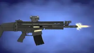 CINEMA 4D SCAR-L SHOOTING ANIMATION