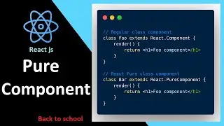 Pure component in ReactJs
