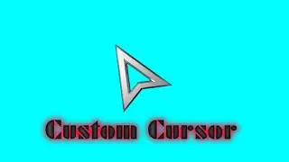 How to make your own Custom Cursor [2016] Windows 7,8,10