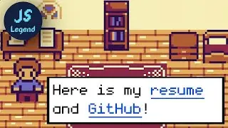 Build a Dev Portfolio as a 2D Game - Tutorial