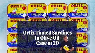 Ortiz Tinned Sardines In Olive Oil Case of 20