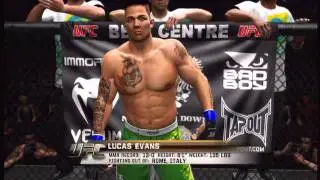 Urijah Faber vs. Lucas Evans UFC bantamweight championship