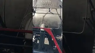 Паровоз ЛВ 0041 с туристическим поездом Ростов-на-Дону-Таганрог.